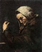 Jusepe de Ribera An Old Money-Lender china oil painting artist